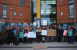 Salford Junior Doctors On Strike 